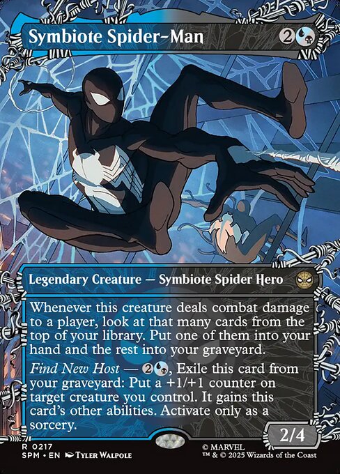 Symbiote Spider-Man (Borderless) - Marvel's Spider-Man #217