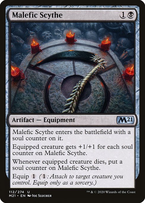 Malefic Scythe - Core Set 2021 #112