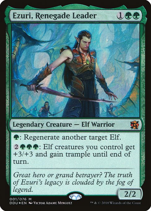 Ezuri, Renegade Leader - Duel Decks: Elves vs. Inventors #1