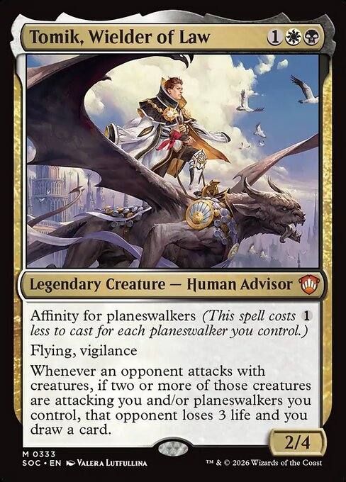 Tomik, Wielder of Law - Secrets of Strixhaven Commander #333