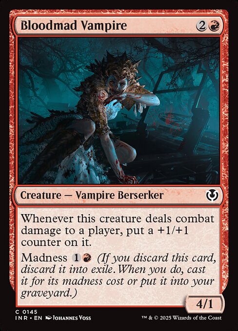 Bloodmad Vampire - Innistrad Remastered:  - 145 - Near Mint Foil