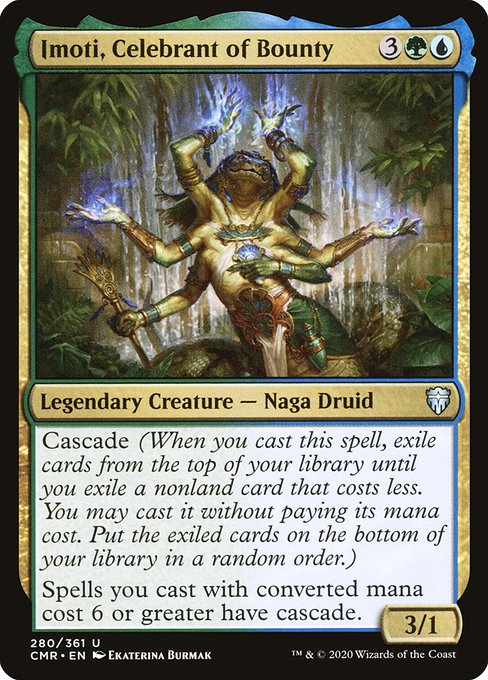Imoti, Celebrant of Bounty - Commander Legends #280