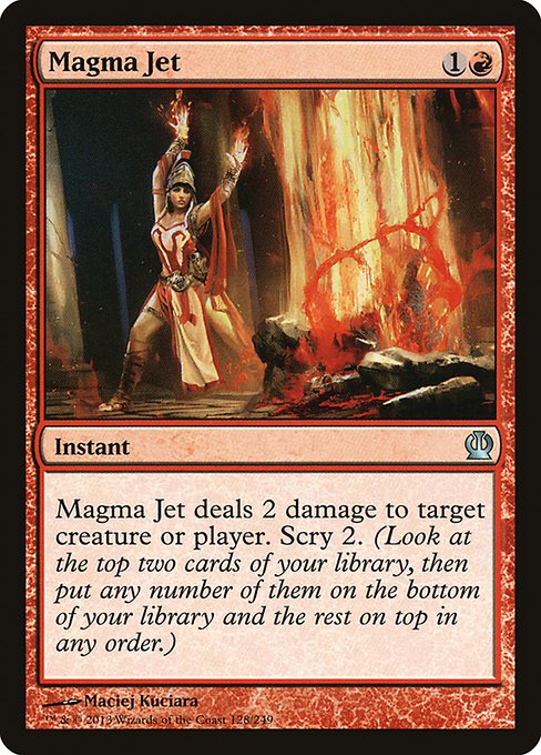 Magma Jet - Theros #128