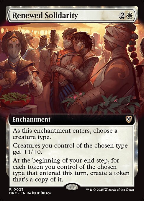 Renewed Solidarity (Extended Art) - Aetherdrift Commander #23