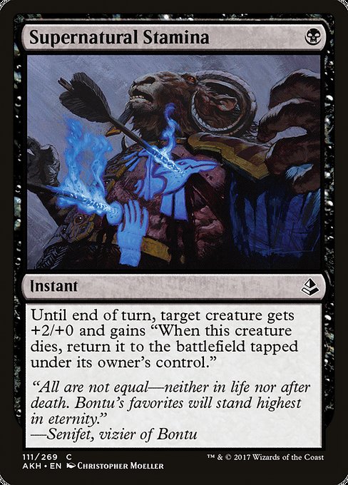 Supernatural Stamina - Amonkhet #111