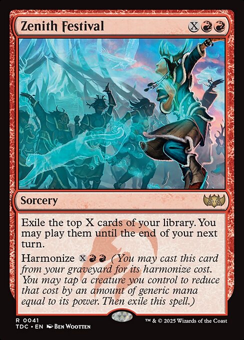 Zenith Festival - Tarkir: Dragonstorm Commander #41