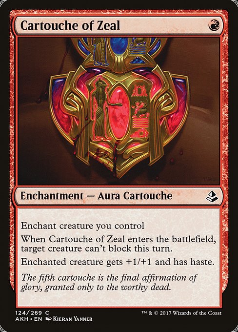Cartouche of Zeal - Amonkhet #124