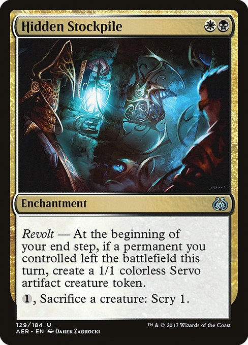 Hidden Stockpile - Aether Revolt #129