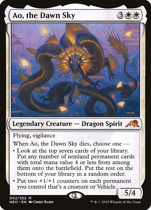 Ao, the Dawn Sky - Kamigawa: Neon Dynasty #2