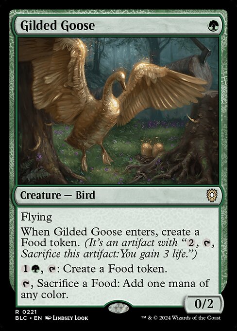 Gilded Goose - Bloomburrow Commander #221