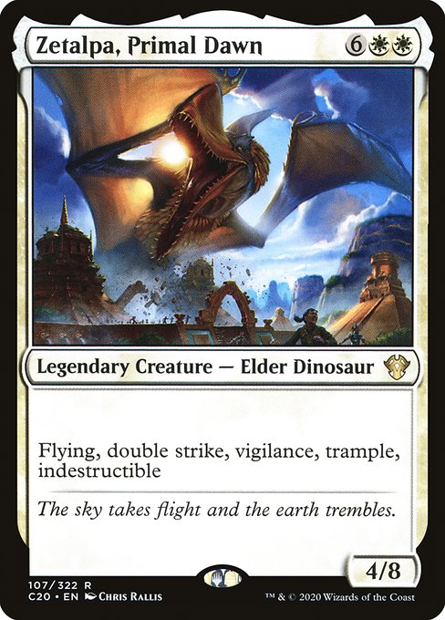 Zetalpa, Primal Dawn - Commander 2020 #107