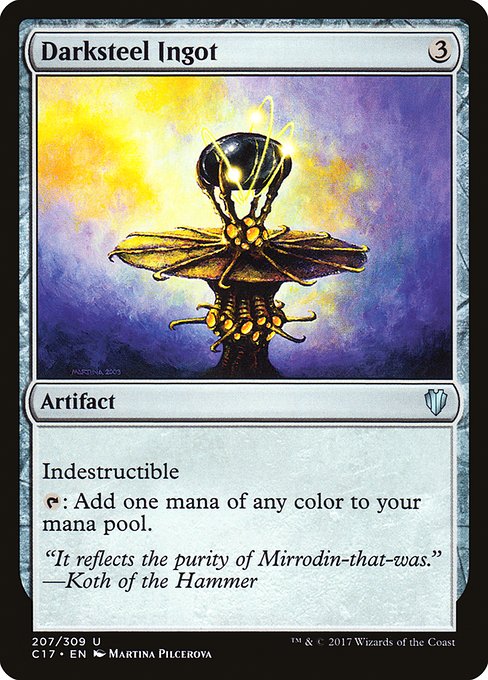 Darksteel Ingot - Commander 2017 #207