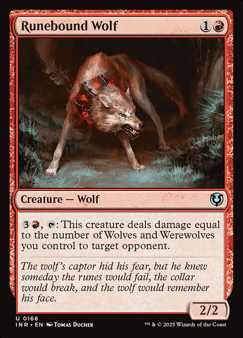 Runebound Wolf - Innistrad Remastered #168