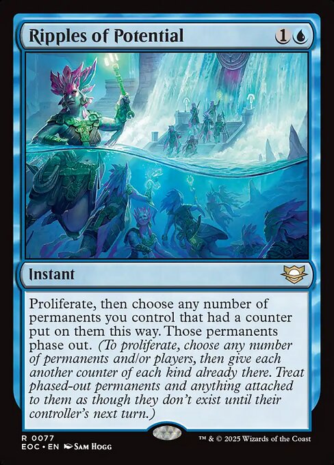 Ripples of Potential - Edge of Eternities Commander #77