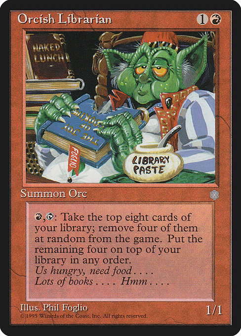 Orcish Librarian - Ice Age #209