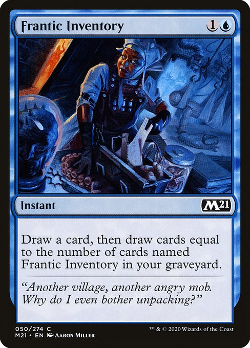 Frantic Inventory - Core Set 2021 #50