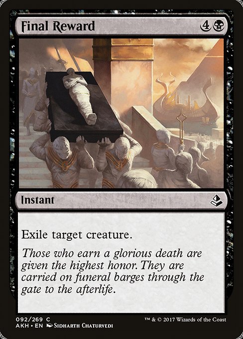 Final Reward - Amonkhet #92