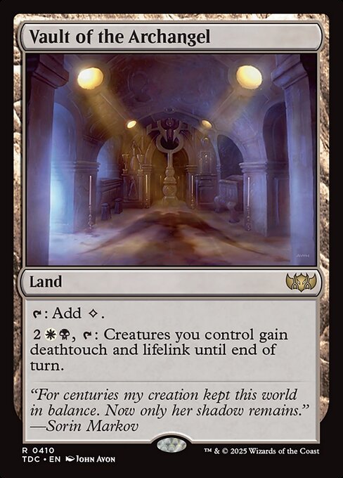 Vault of the Archangel - Tarkir: Dragonstorm Commander #410