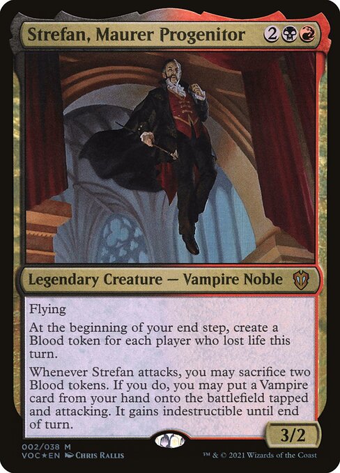 Strefan, Maurer Progenitor - Crimson Vow Commander #2