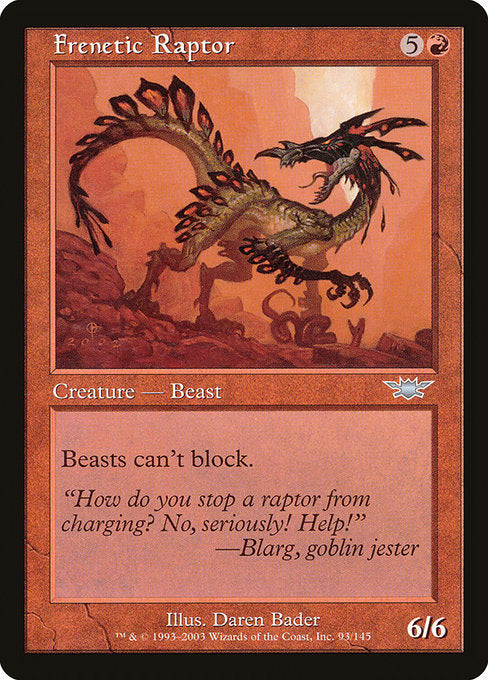 Frenetic Raptor - Legions #93