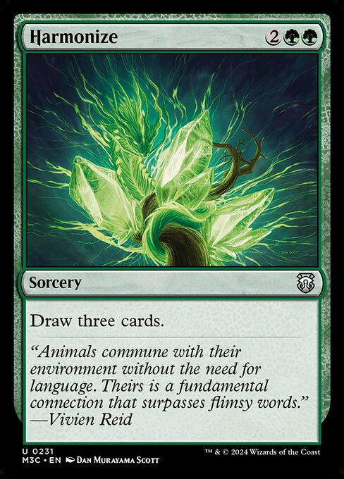 Harmonize - Modern Horizons 3 Commander #231