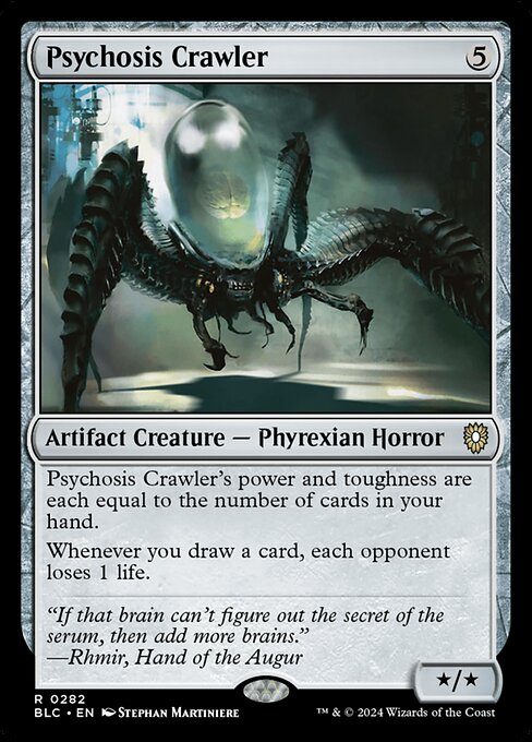 Psychosis Crawler - Bloomburrow Commander #282