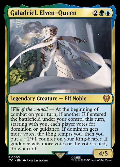 Galadriel, Elven-Queen - Tales of Middle-earth Commander #3