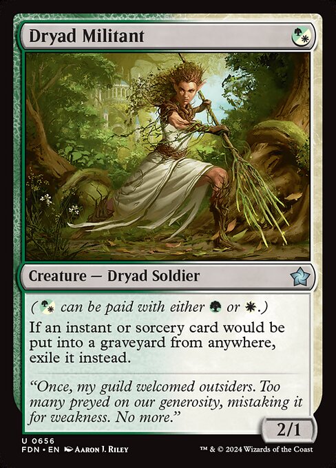 Dryad Militant - Foundations #656
