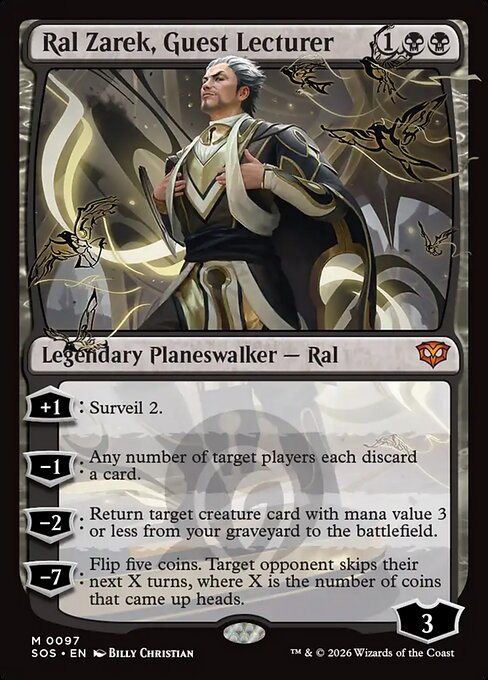 Ral Zarek, Guest Lecturer - Secrets of Strixhaven #97