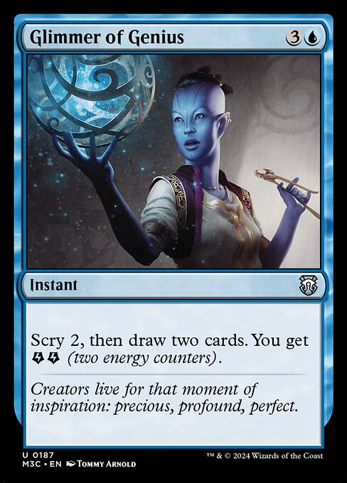 Glimmer of Genius - Modern Horizons 3 Commander #187