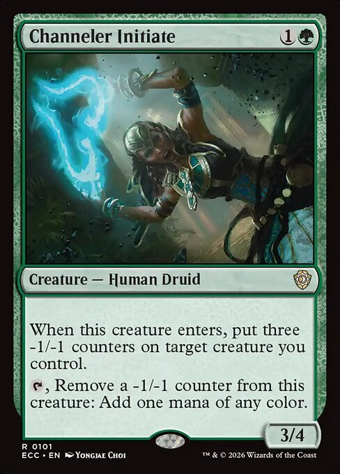 Channeler Initiate - Lorwyn Eclipsed Commander #101