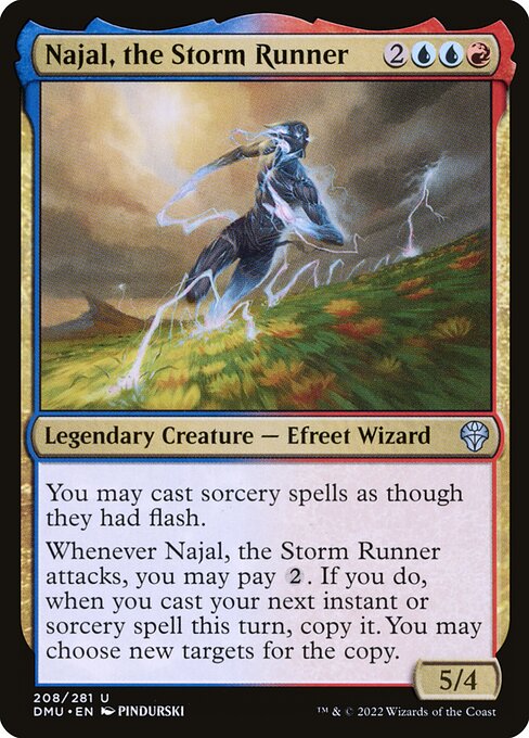 Najal, the Storm Runner - Dominaria United #208