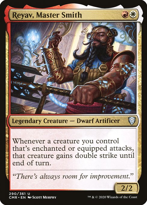 Reyav, Master Smith - Commander Legends #290
