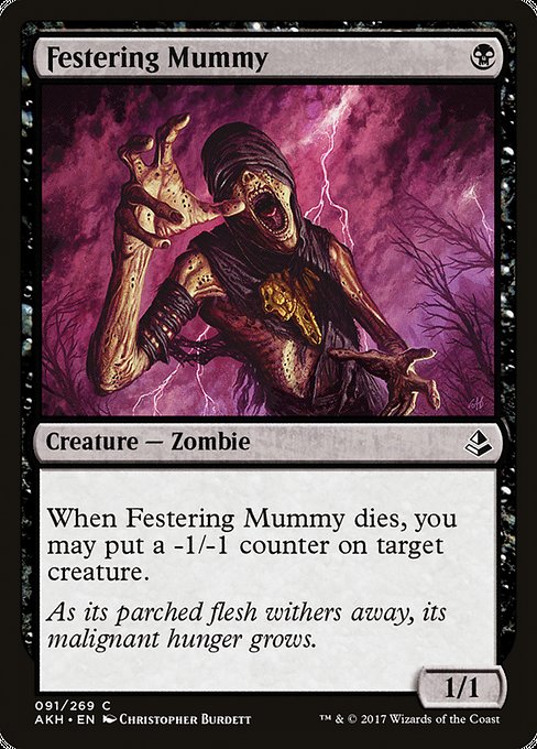 Festering Mummy - Amonkhet #91