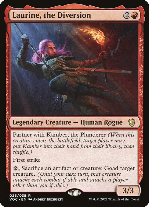 Laurine, the Diversion - Crimson Vow Commander #25
