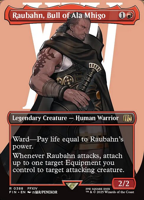 Raubahn, Bull of Ala Mhigo (Borderless) - Final Fantasy #388