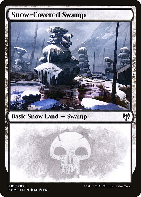 Snow-Covered Swamp (281) - Kaldheim #281
