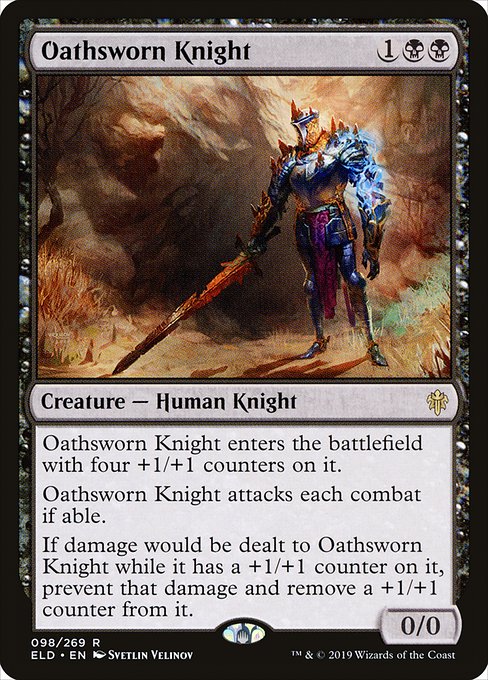 Oathsworn Knight - Throne of Eldraine #98