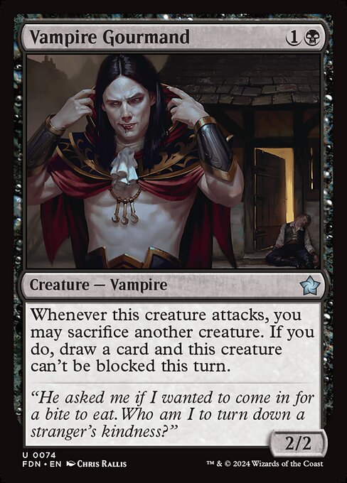 Vampire Gourmand - Foundations #74
