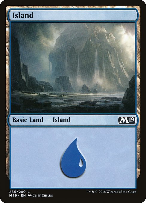 Island (265) - Core Set 2019 #265