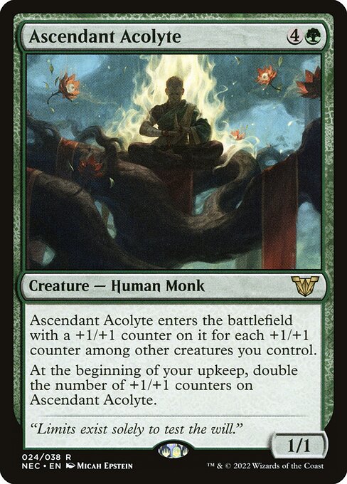 Ascendant Acolyte - Neon Dynasty Commander #24