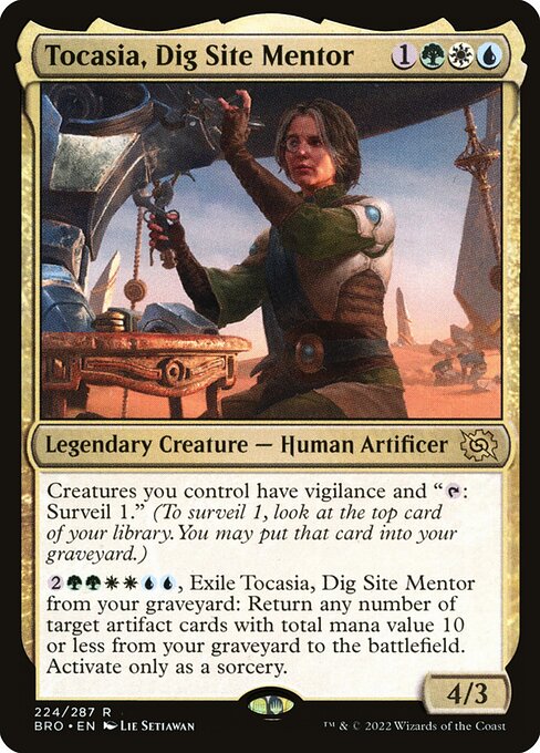 Tocasia, Dig Site Mentor - The Brothers' War #224