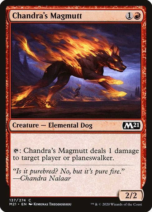 Chandra's Magmutt - Core Set 2021 #137