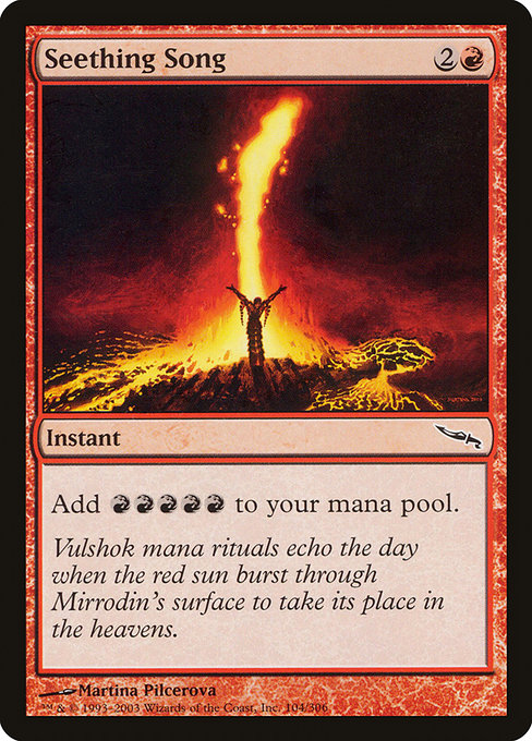Seething Song - Mirrodin #104