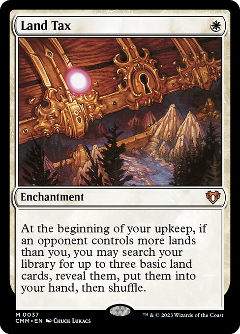 Land Tax - Commander Masters #37