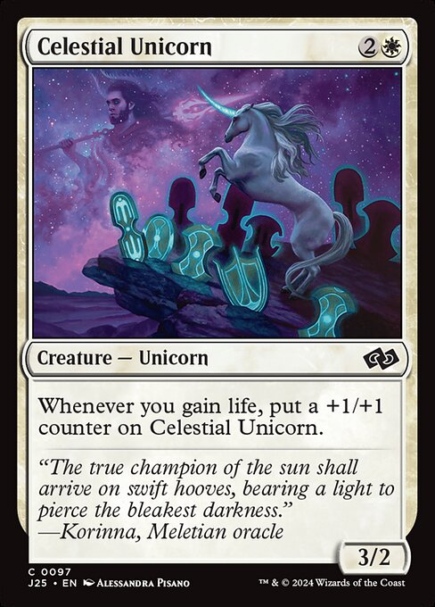 Celestial Unicorn - Foundations Jumpstart #97