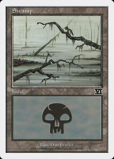 Swamp (340) - Classic Sixth Edition #340
