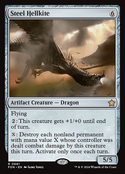 Steel Hellkite - Foundations #681