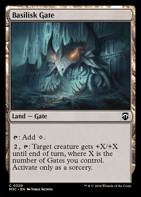 Basilisk Gate - Commander: Modern Horizons 3:  - 320 - Near Mint