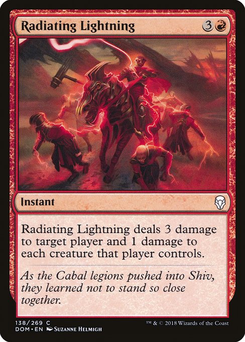 Radiating Lightning - Dominaria #138